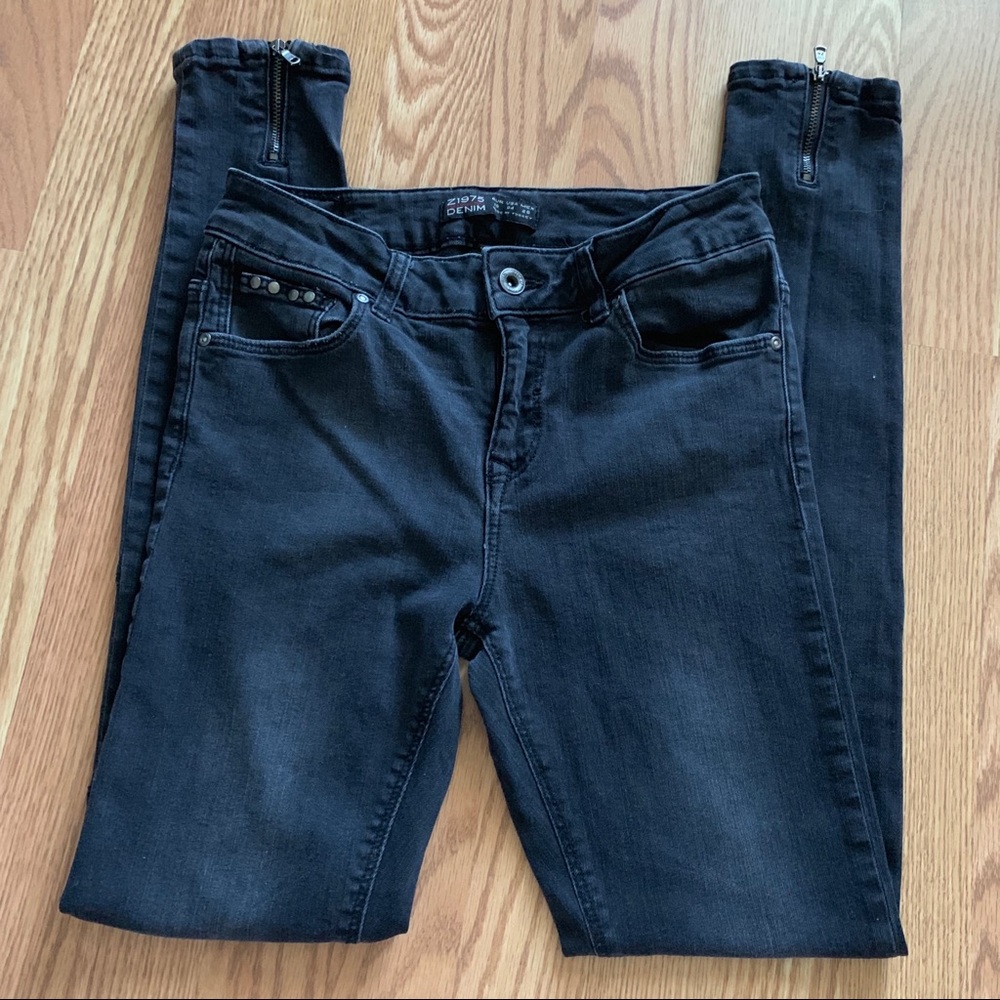 Zara black skinny jeans